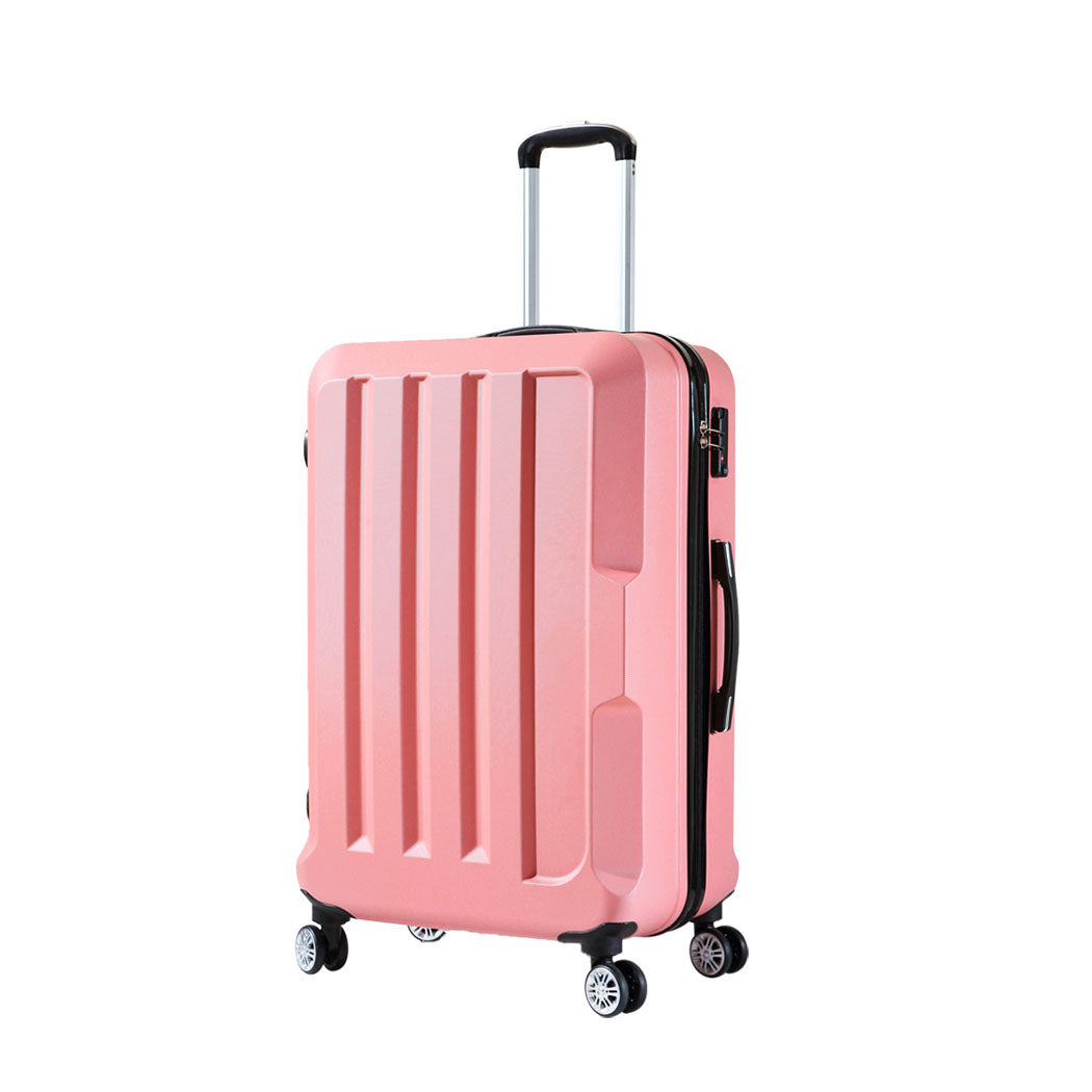 Slimbridge 24" Travel Luggage Lightweight Rose Gold 24 inch-1910112827855736832