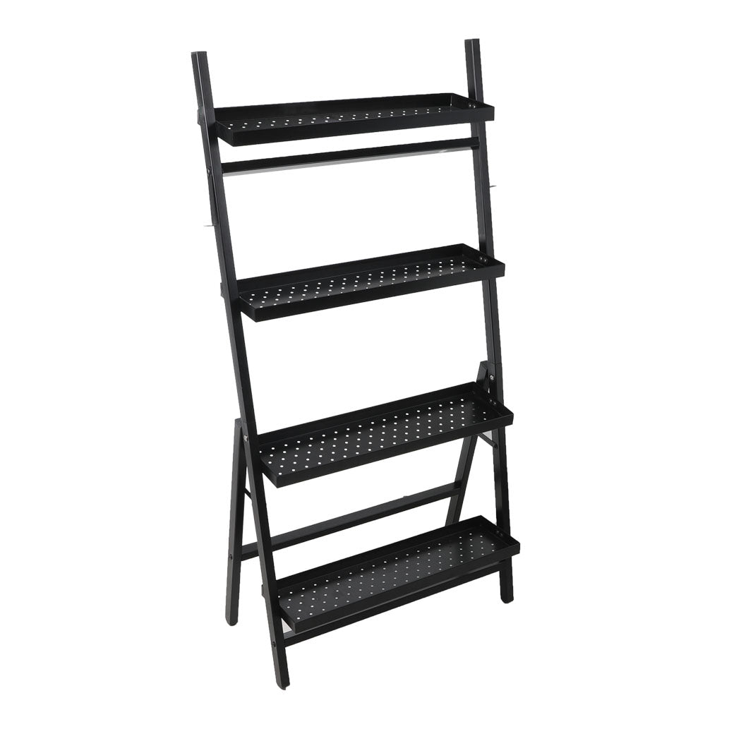 Levede 4-Tier Plant Stand Outdoor Indoor-1919892939803332608