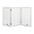 PaWz Wooden Pet Gate Dog Fence Safety White 400x 3MM-1910112968226508800