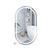 EMITTO LED Wall Mirror Oval Anti-fog 50x90cm-1910112985167302656