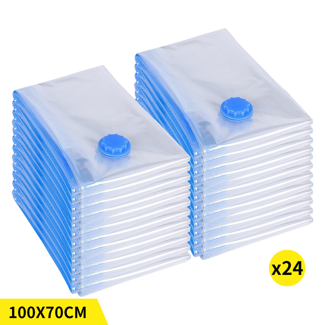 Vacuum Storage Bags Save Space Seal 100x70cm-24PK-1910113047620489216