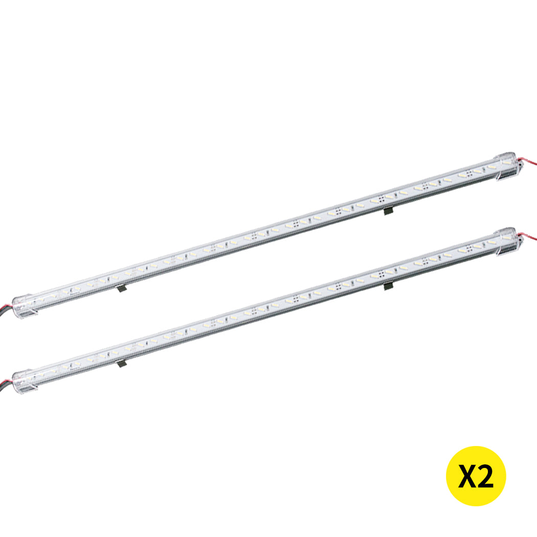 2x 50cm 12V 7020 LED Strip Light Bar-1910112553007190016