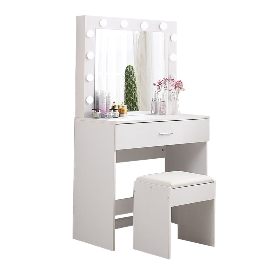 Levede Dressing Table Set Makeup Mirror-1917016716848795648