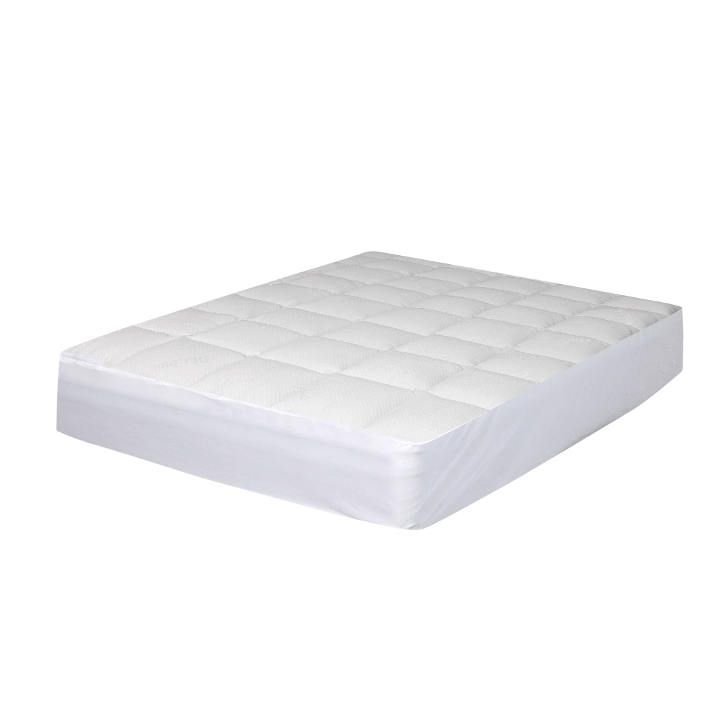 Dreamz Mattress Protector Luxury Topper King Single-1910112897414074368