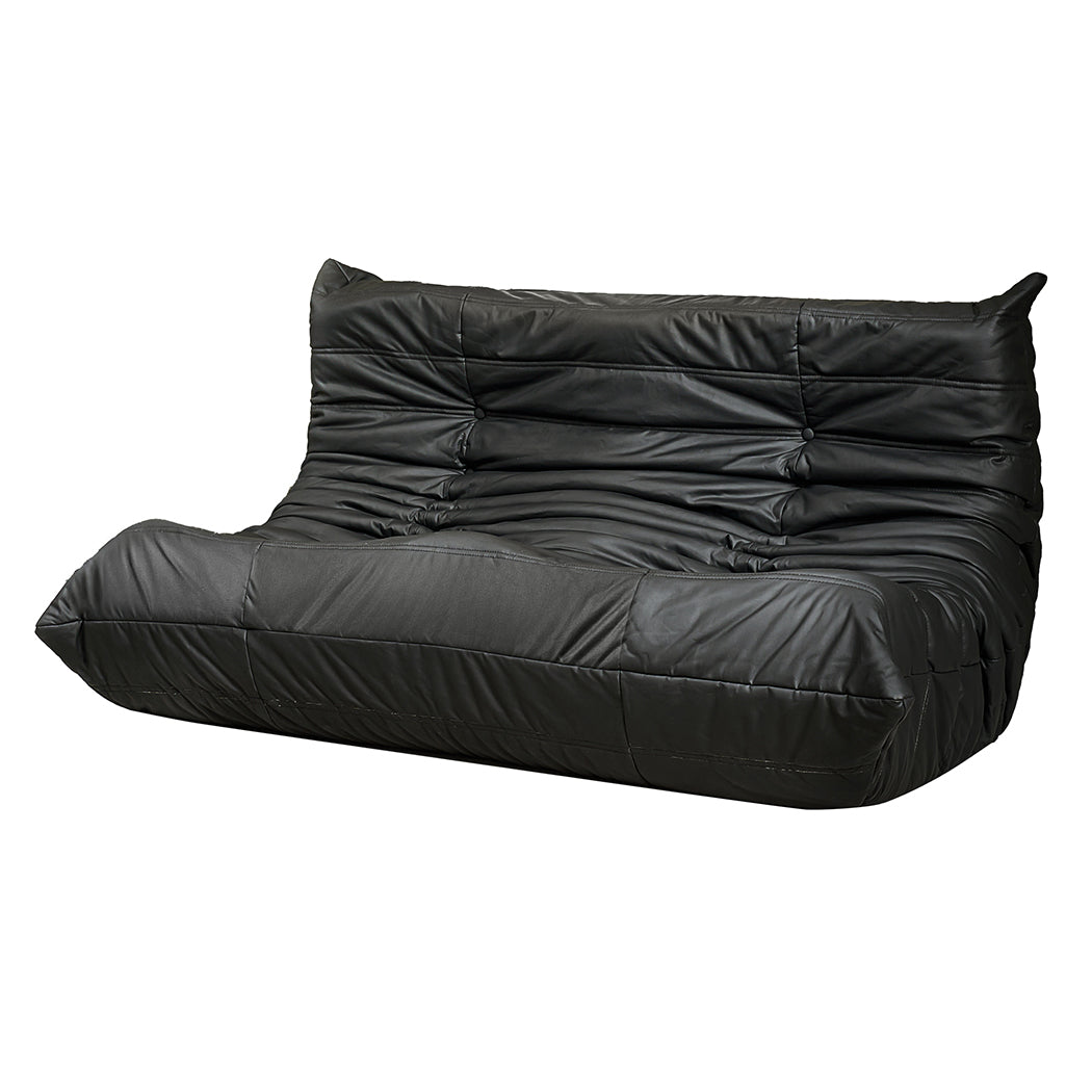 Levede 2 Seaters Floor Sofa Caterpillar Lounge-1954802350195609600