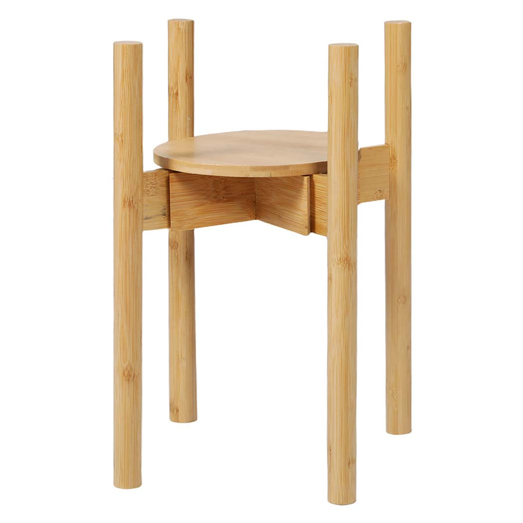 Levede Bamboo Adjustable Plant Stand Indoor Outdoor-1973193606709776384
