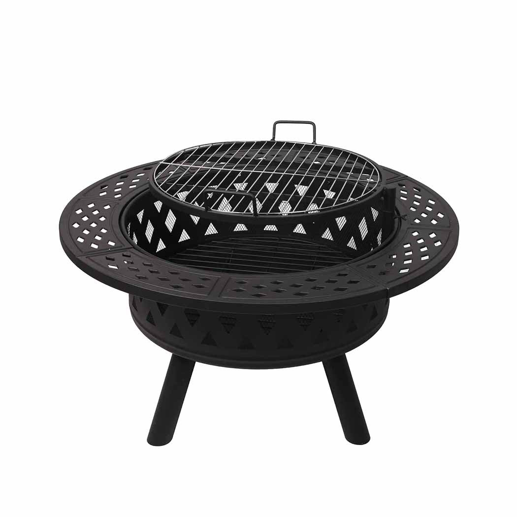 Moyasu Fire Pit BBQ Grill Outdoor Fireplace-1919892875278159872