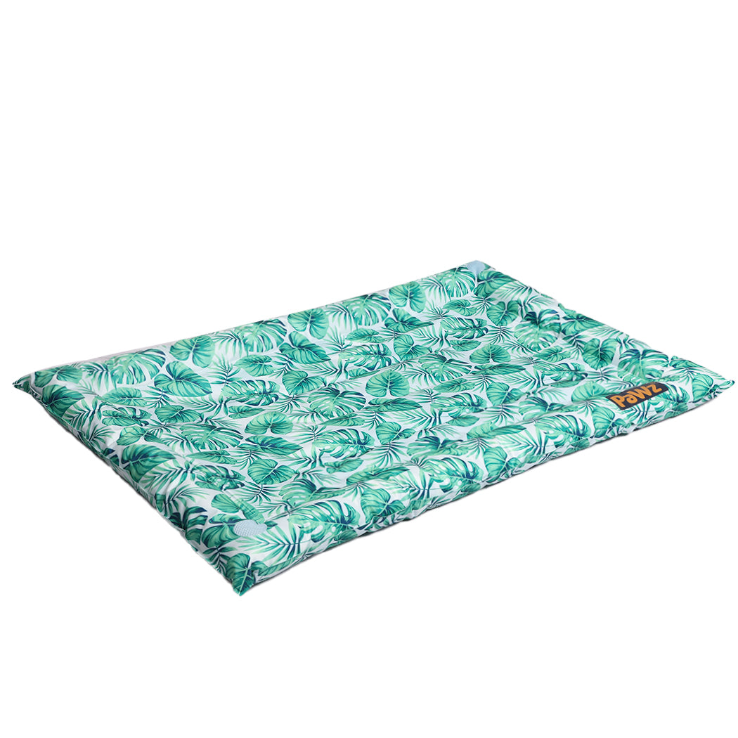 PaWz Pet Cool Gel Mat Cat Bed Dog Bolster M Medium-1954802535537709056