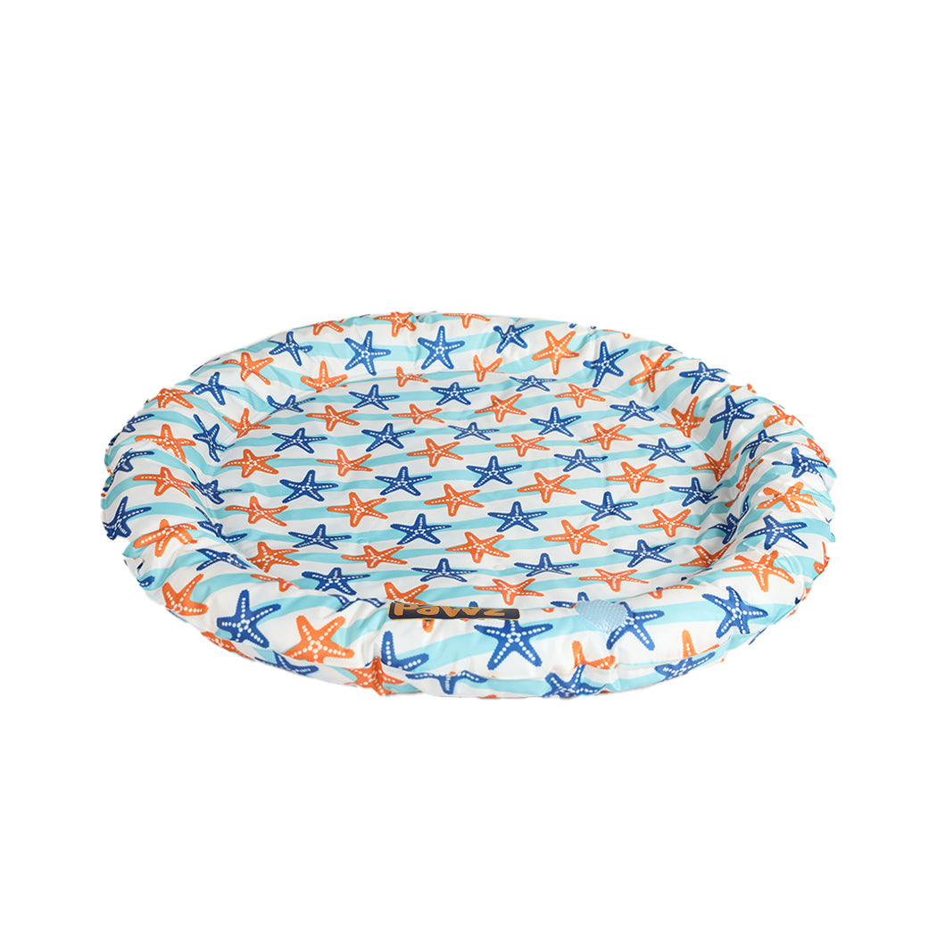 PaWz Pet Cool Gel Mat Cat Bed Dog Bolster L Large-1954802534770151424