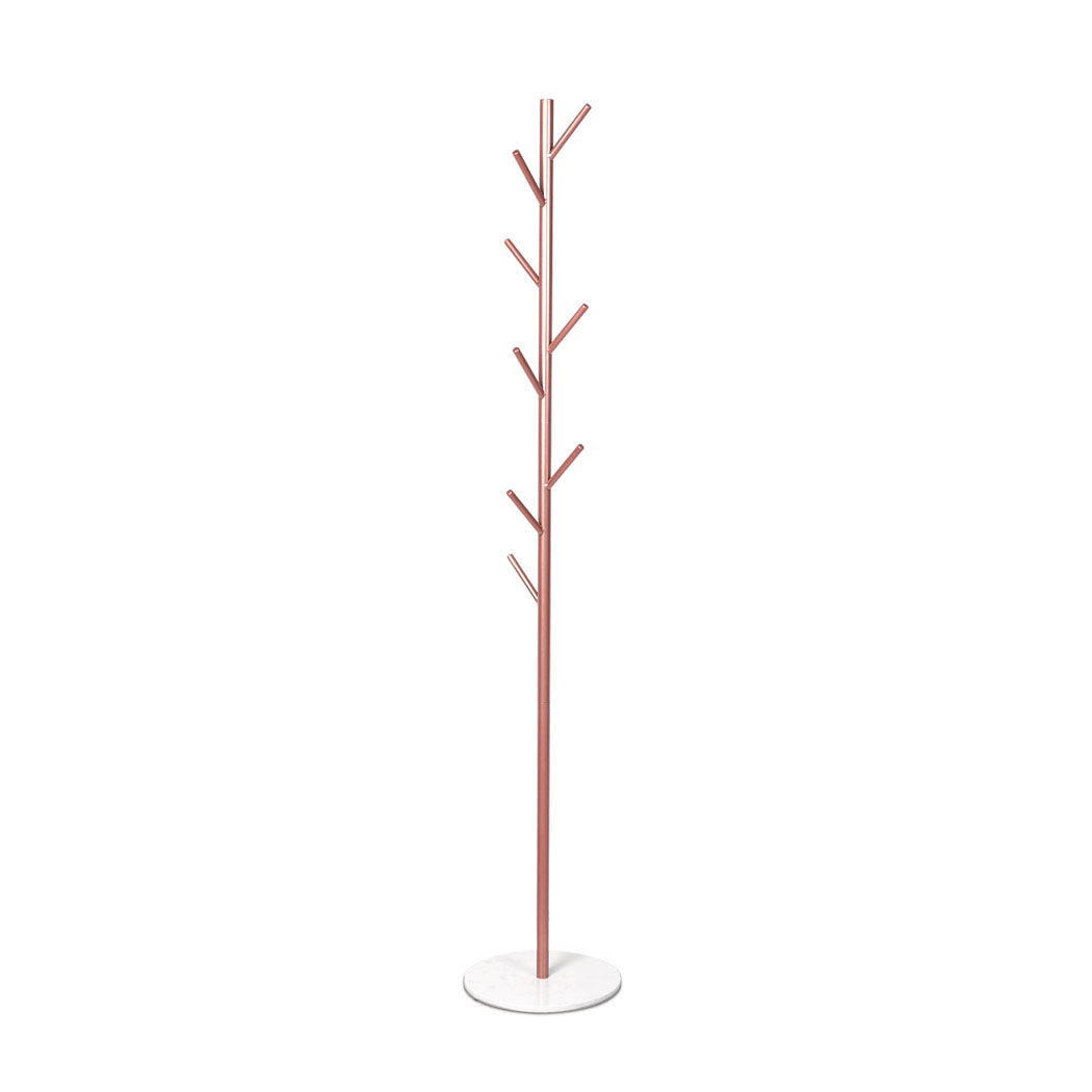 Levede Coat Rack Hat Clothes Stand Hanger Rose Gold Rose Golden-1954803010026737664