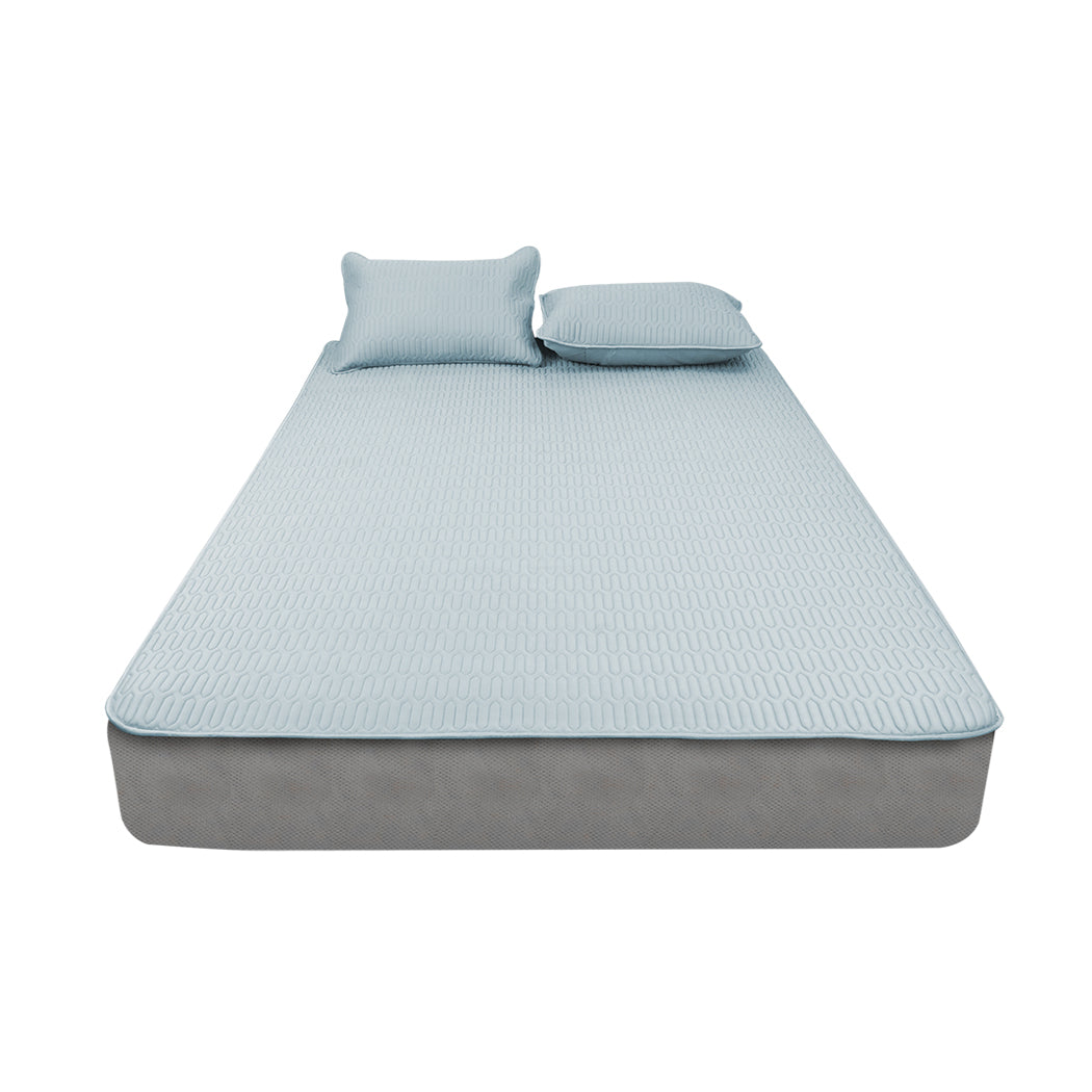 DreamZ Latex Cooling Bed Sheet Set Fitted 3PCS Double-1954802917450059776