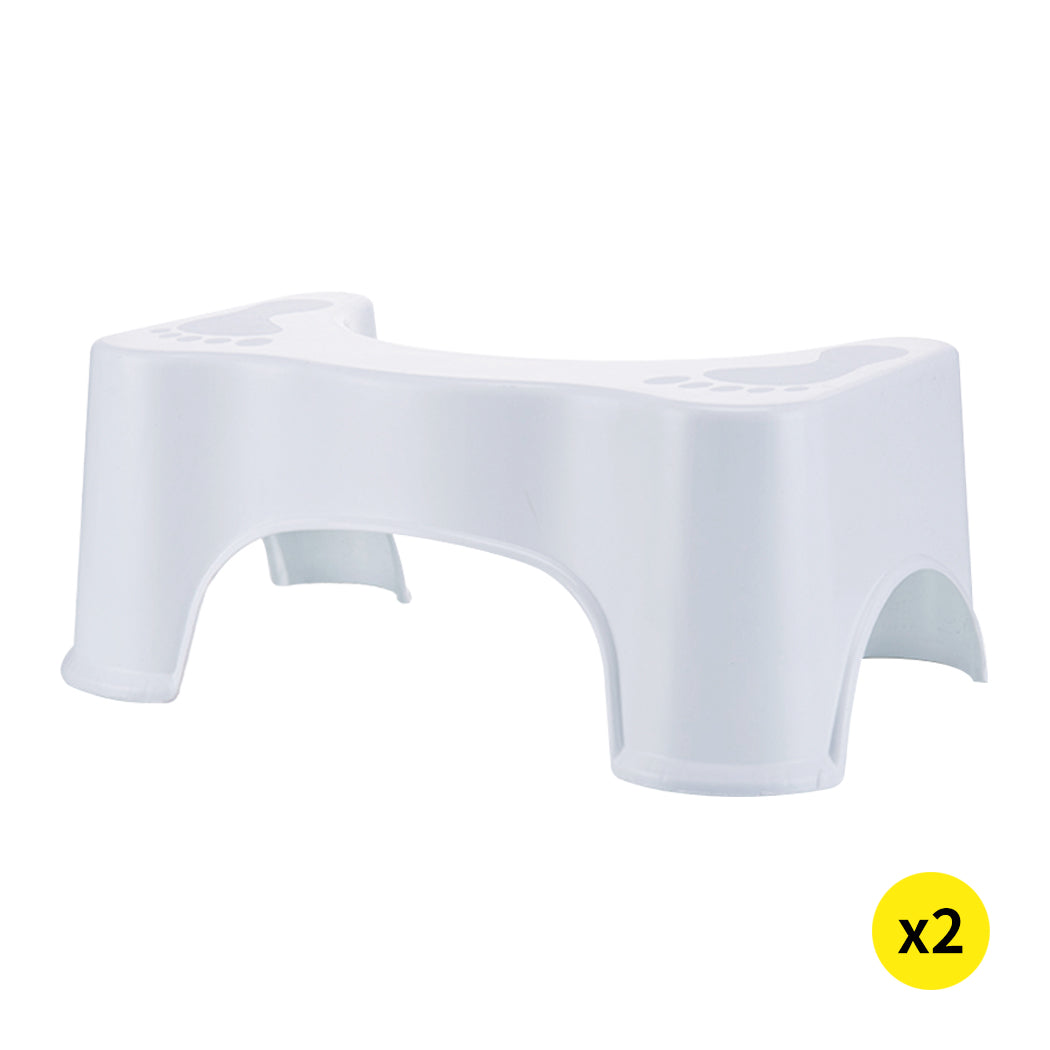 2x Toilet Step Stool Bathroom Potty-1910113131556900864