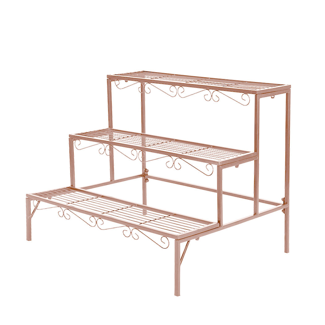 Levede Plant Stand 3 Tier Rectangle-1910112809665040384
