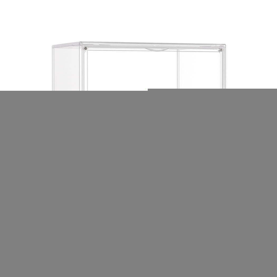 Stacked 2Pc Shoe Box Storage Display Stackable-1954802434429816832
