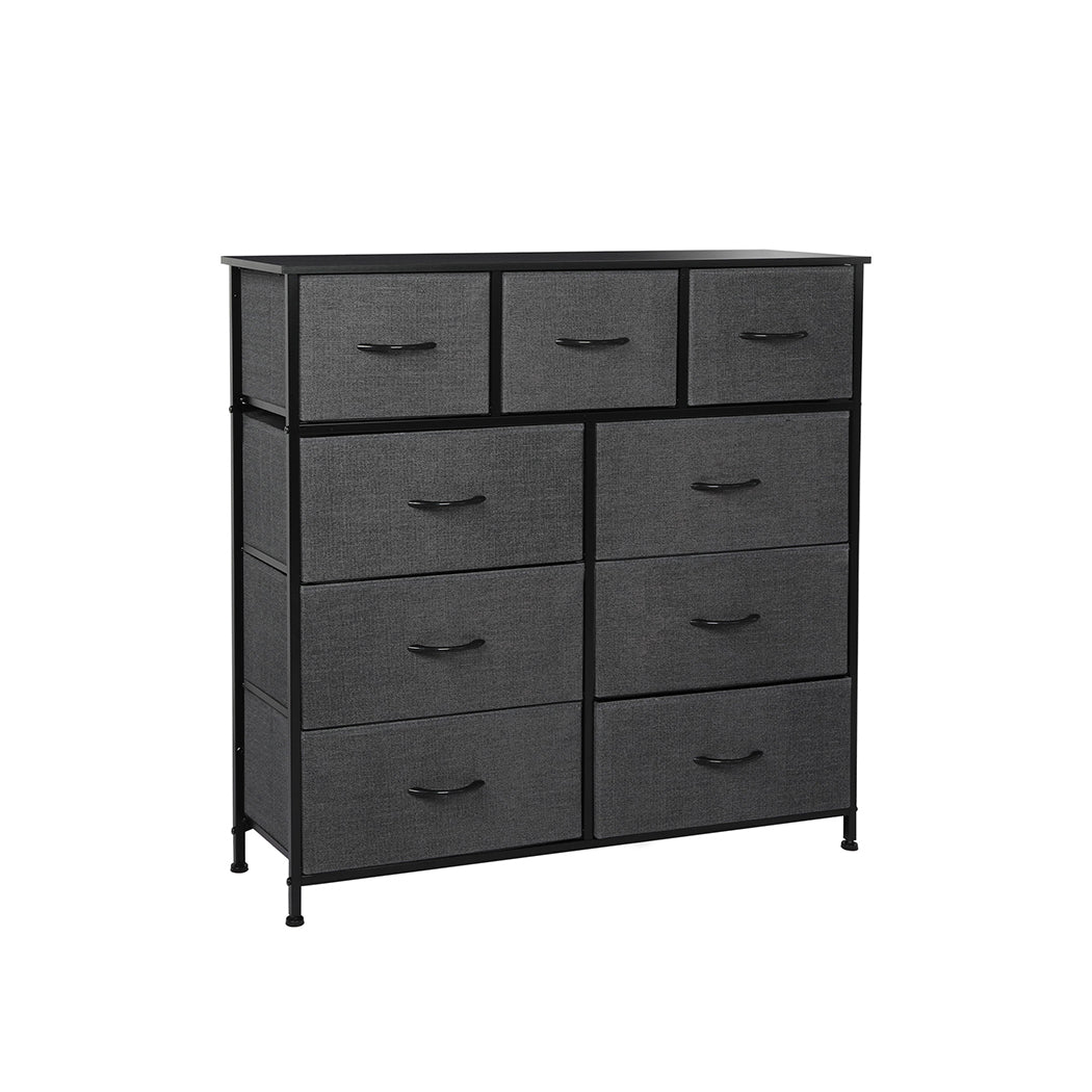 Levede 9 Chest of Drawers Storage Cabinet-1954802995539611648