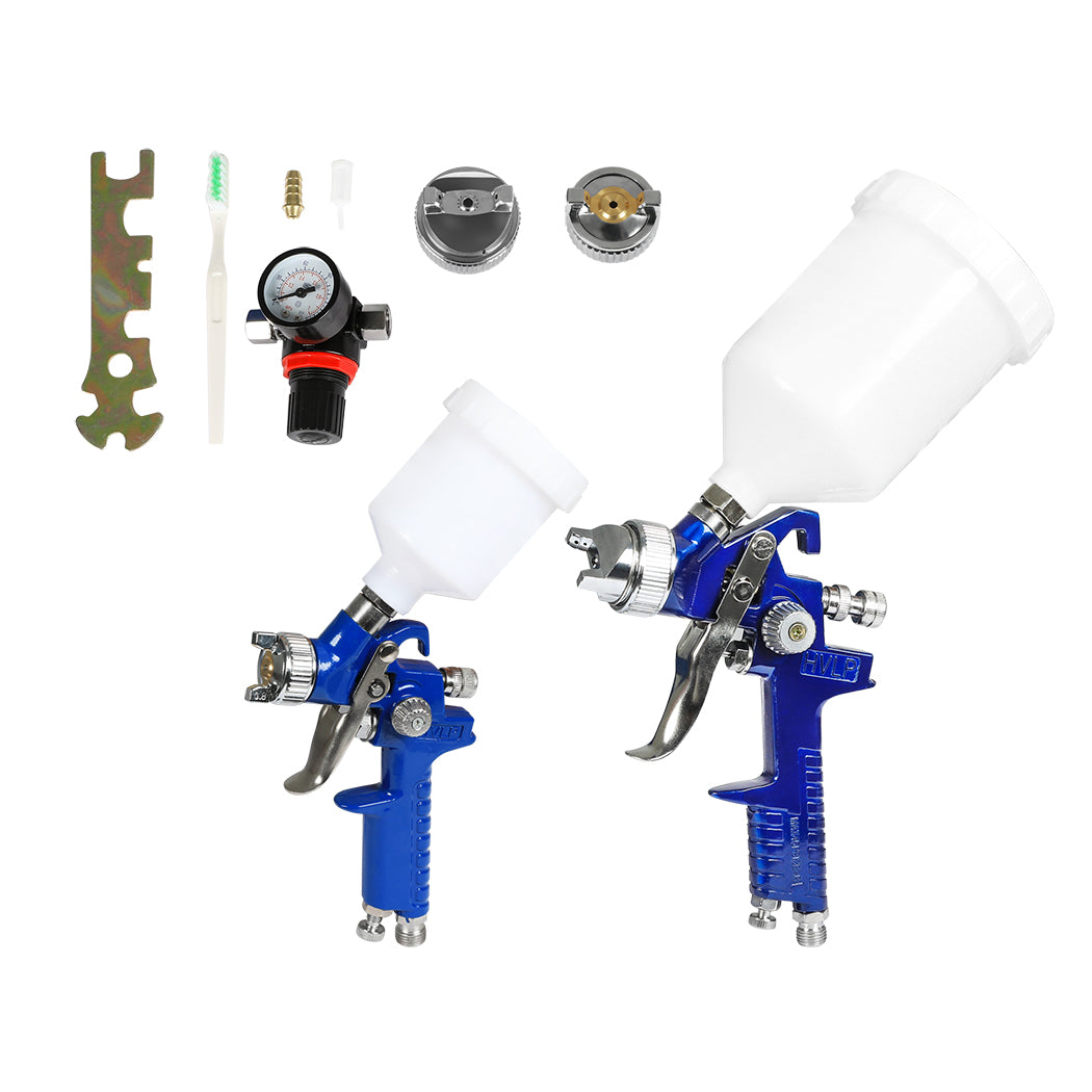 Traderight 2PC HVLP Air Spray Gun Kit-1919892900708225024