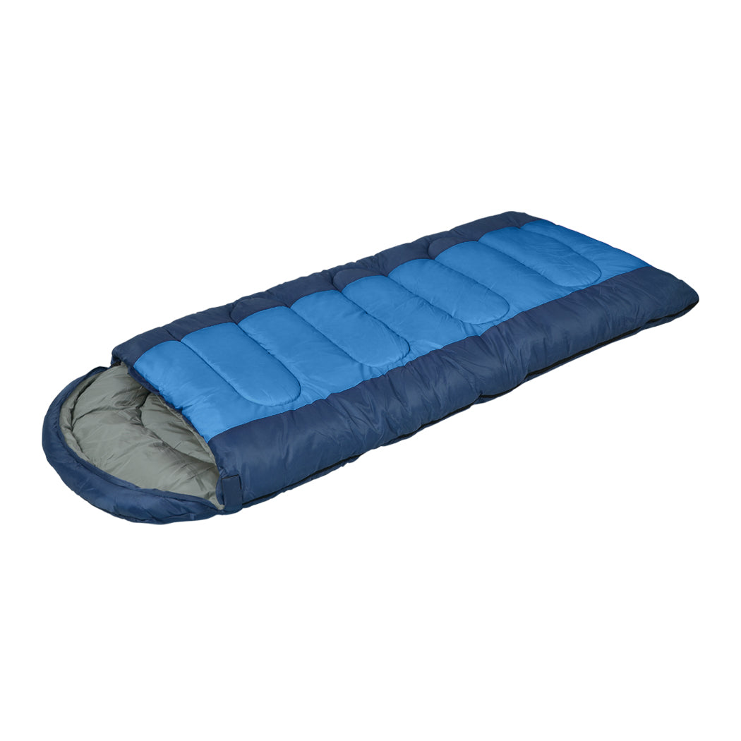 Mountview Sleeping Bag Outdoor Camping Blue-1954802649845075968