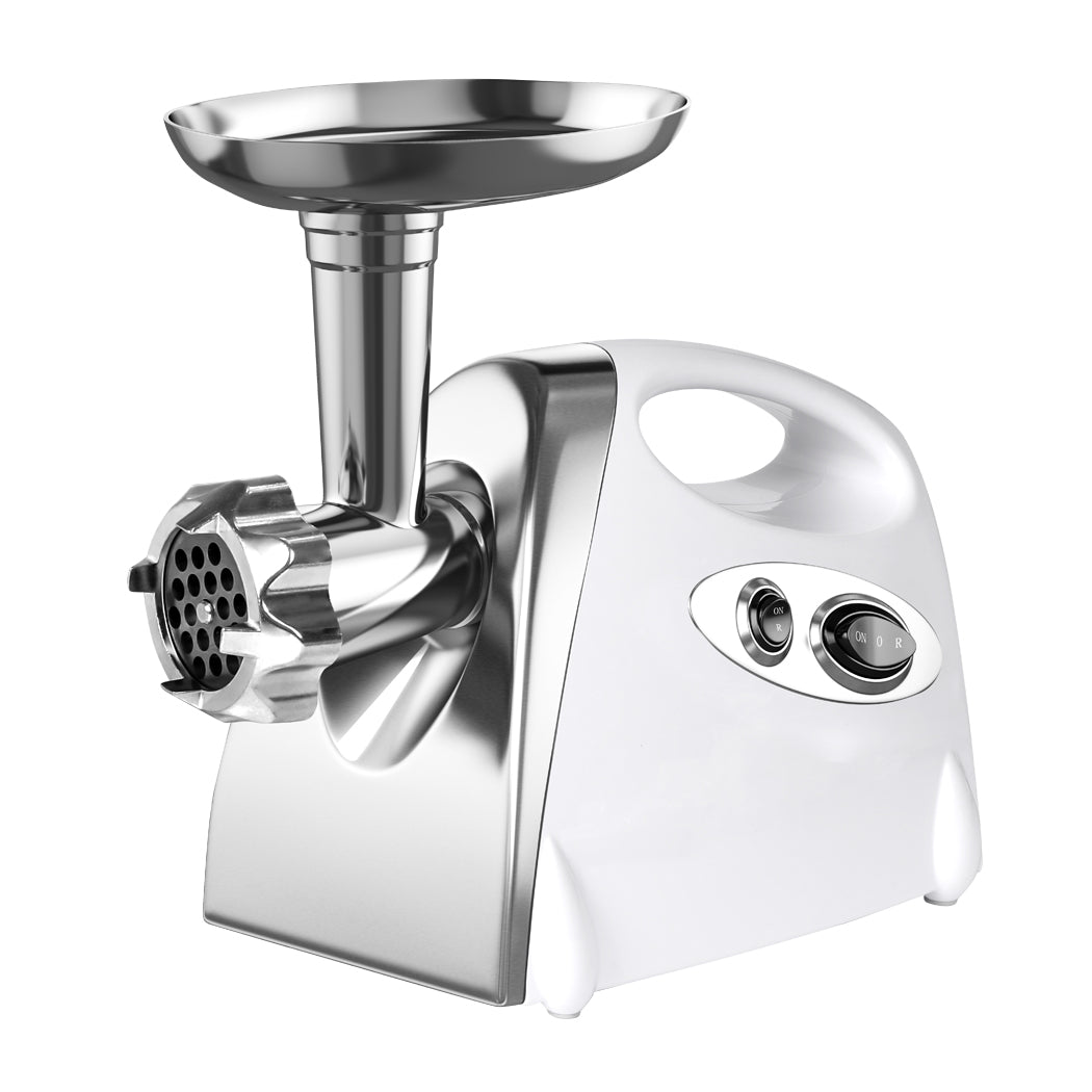 800W Electric Meat Grinder Mincer Sausage White-1910112869324820480