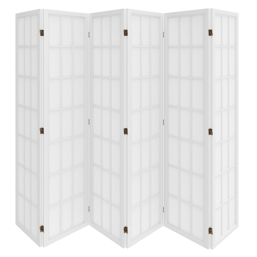 Levede 6 Panel Room Divider 170cm Freestanding Screen-1973193605967384576