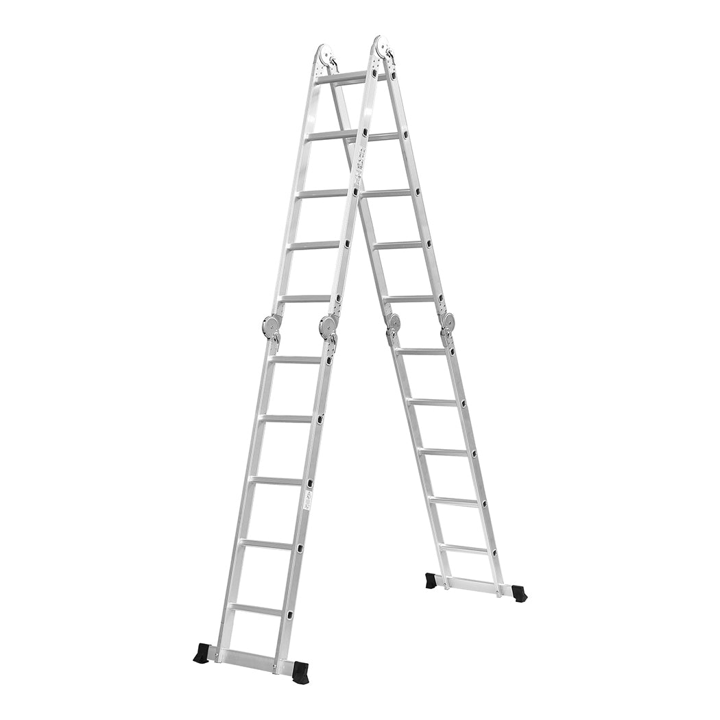 Traderight Multi Purpose Ladder Aluminium-1954802732217012224