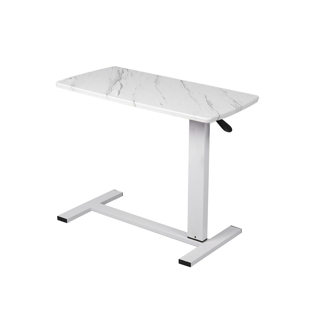 Levede Standing Desk Sofa Bed Side Table White No Slots-1954802681004560384