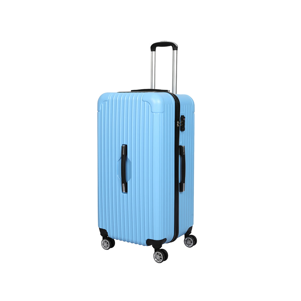 Slimbridge 28" Trunk Luggage Travel Blue 28 inch-1910112842640658432