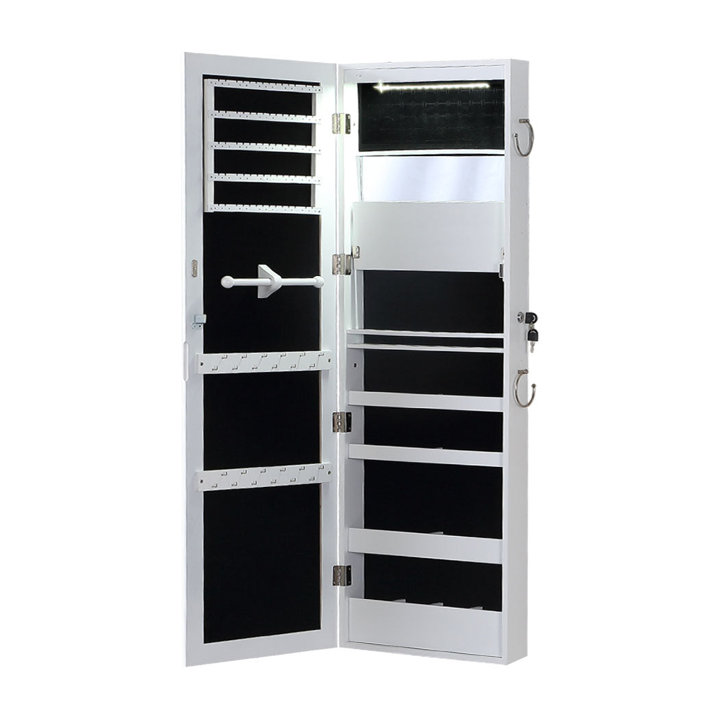 Levede Mirror Jewellery Cabinet Jewelry-1917016723299635201