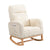 Levede Rocking Chair Ottoman Footrest With Side Pocket-1910112281014964224