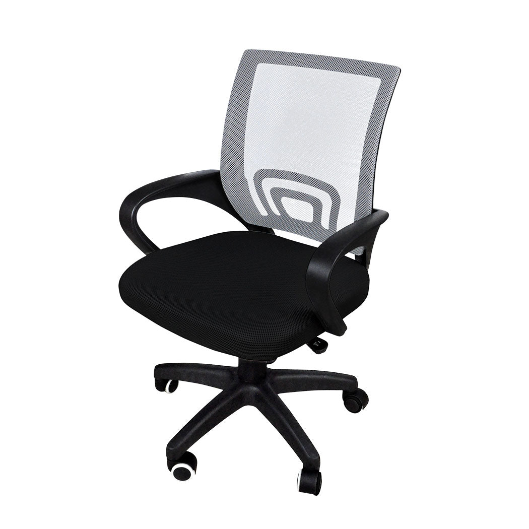 2x Levede Office Chair Gaming Computer Grey-1954802691905556480