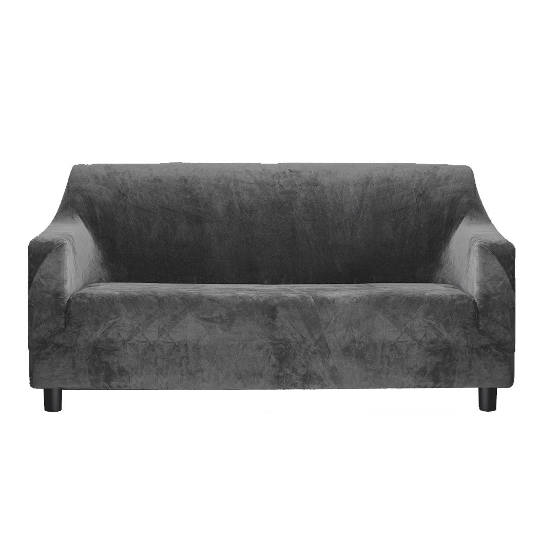 Marlow Sofa Covers 3 Seater High Stretch Grey-1910112338351099904