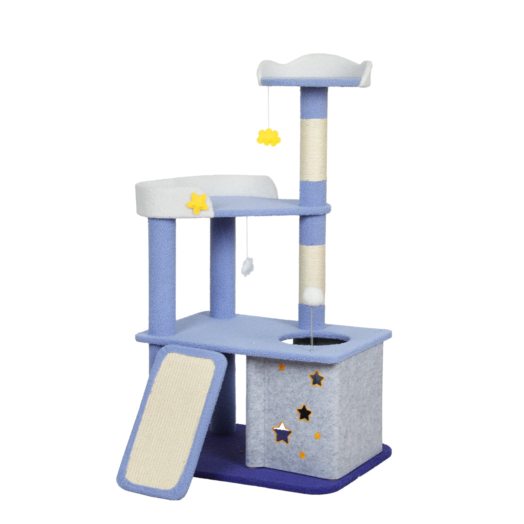 PaWz Cat Tree Kitten Furniture Condo-1910112486431002624