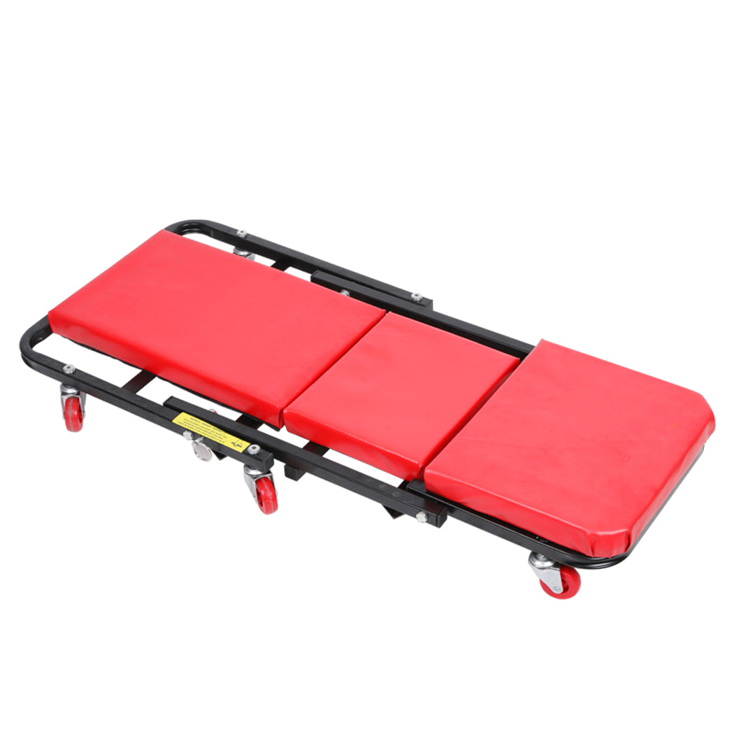 Traderight Folding Creeper Mechanic Red-1910113097859862528