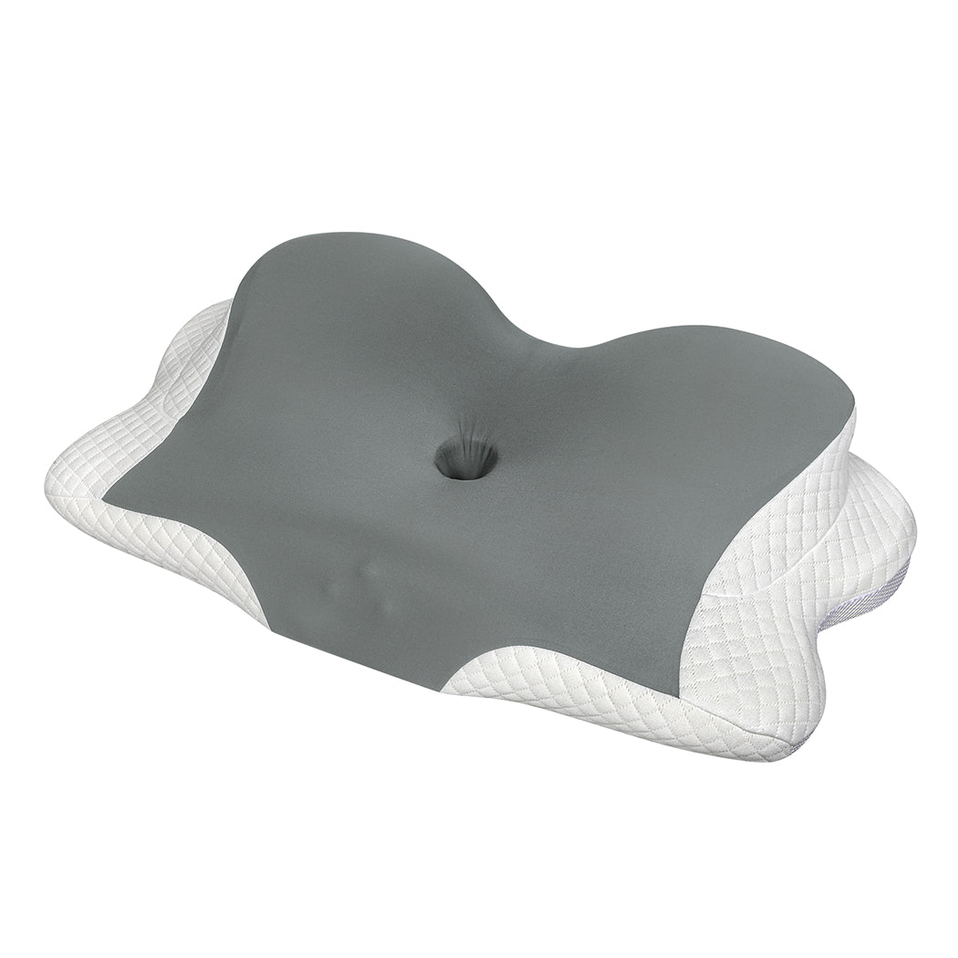 Dreamz Cervical Neck Pillow Ergonomic Memory Foam-1973193537176604672