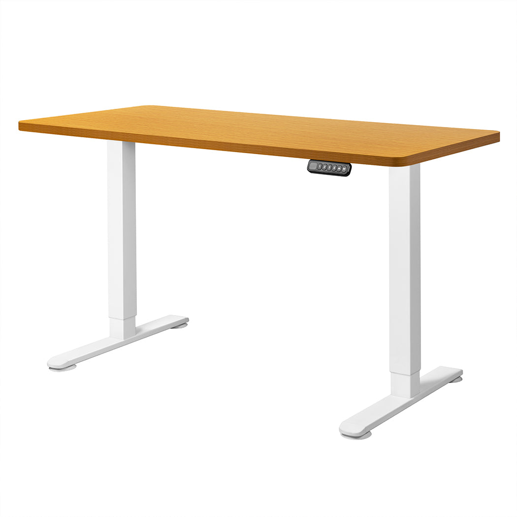 Levede Motorised Standing Desk Adjustable 120cm Natural 800x 1.5MM-1919892940151459840