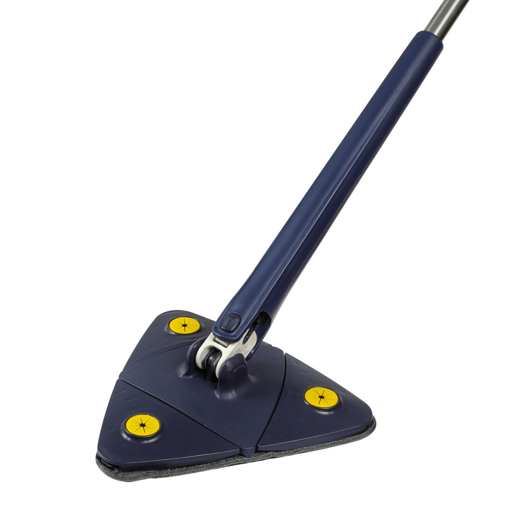 Cleanflo Cleaning Mop Dry Wet Triangle Blue-1910113307117883392