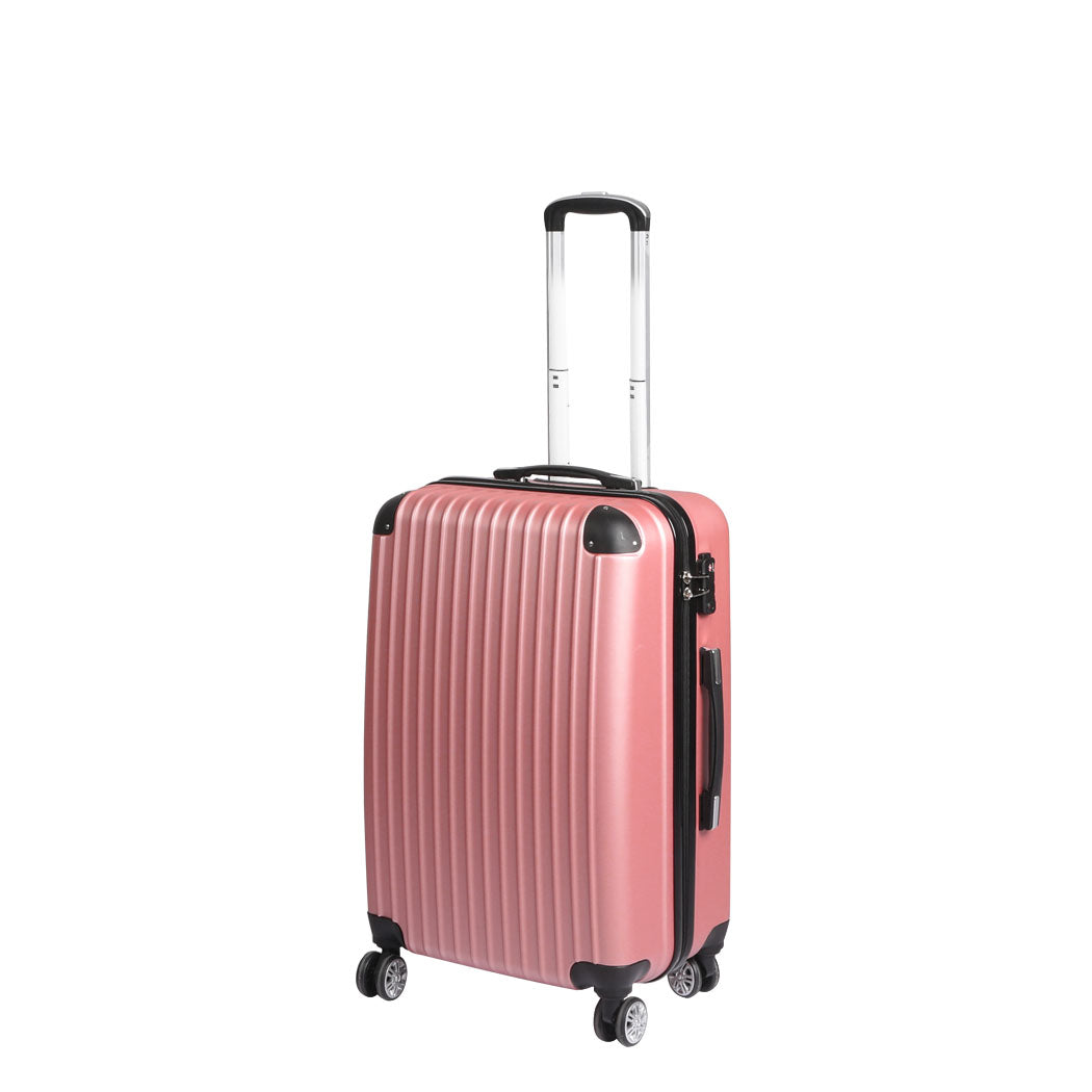 Slimbridge 20" Luggage Suitcase Code Rose Gold-1910112592911798272