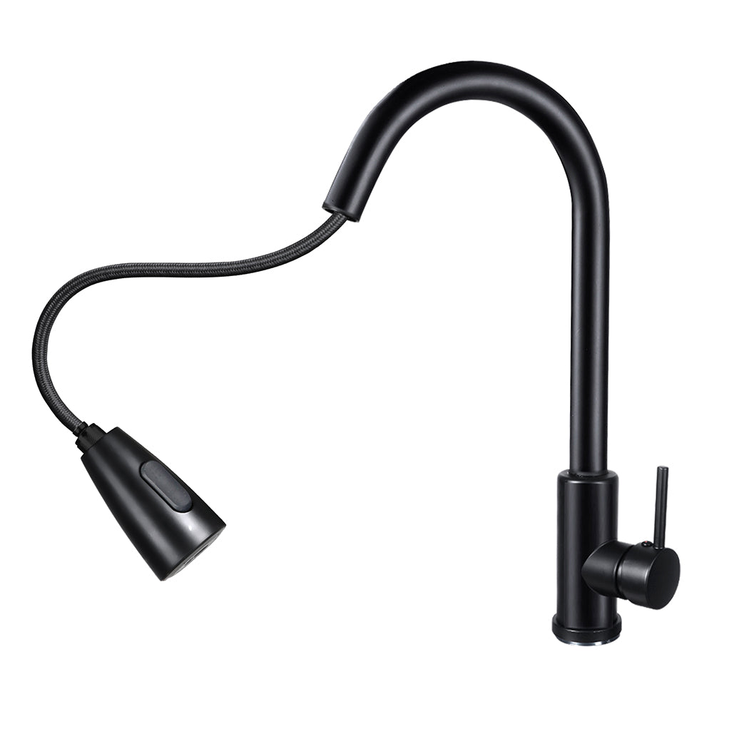 Kitchen Mixer Tap Sink Taps Faucet Extender Black-1919892892005044224
