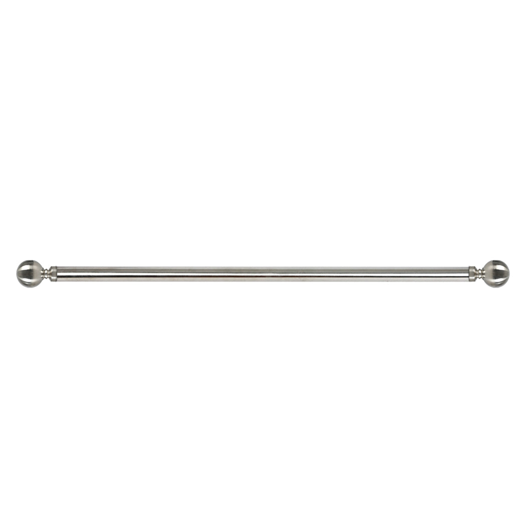 Marlow Steel Curtain Rod Quiet Rail Satin Nickel-1973194068246794240
