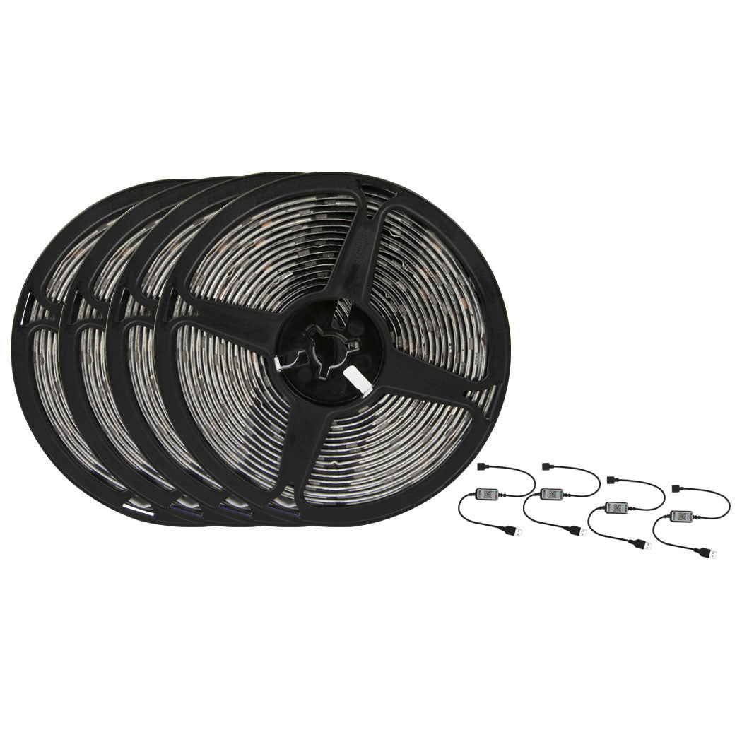5M RGB 5050 LED Strip Lights 4 Roll-1919892864142282752