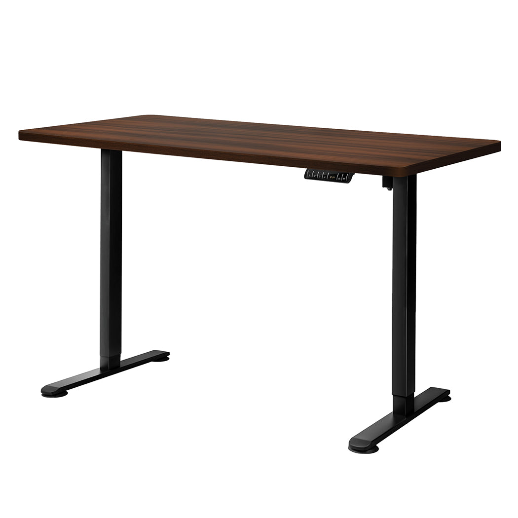 Levede Motorised Standing Desk Height 120cm Walnut 800x 1.5MM-1954803017828143104