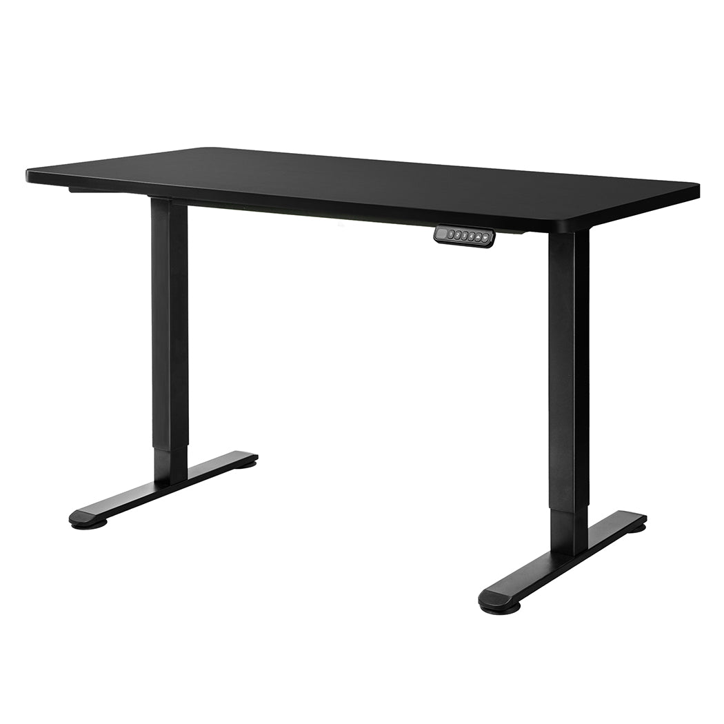 Levede Motorised Standing Desk Adjustable 140cm Black 1000x 1MM-1954803019073851392