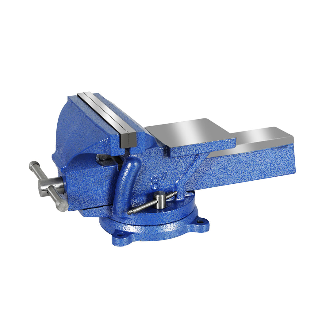 Traderight 8" Bench Vice Anvil Swivel 200mm-1954802735572455424