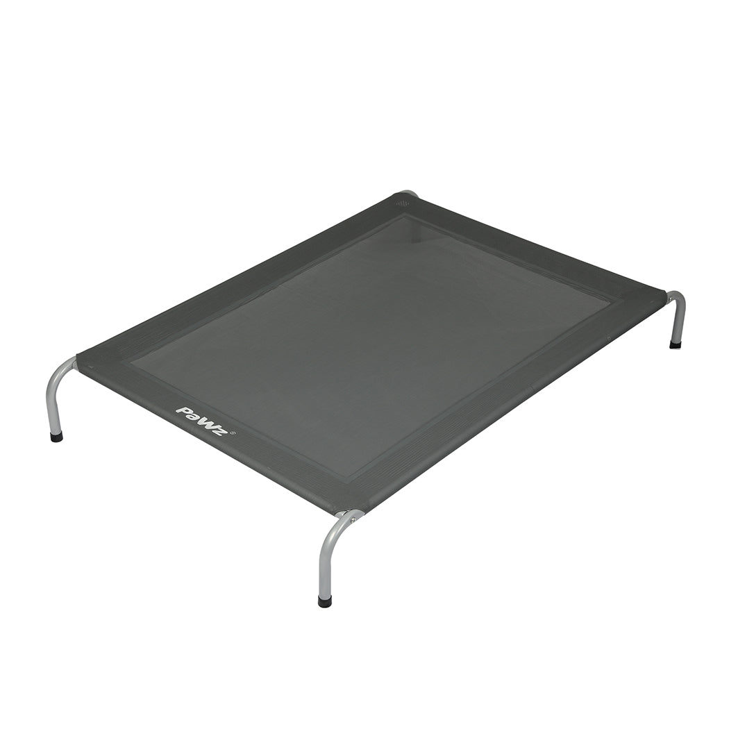 PaWz Elevated Trampoline Pet Bed Dog L Grey Large-1954802573634572288