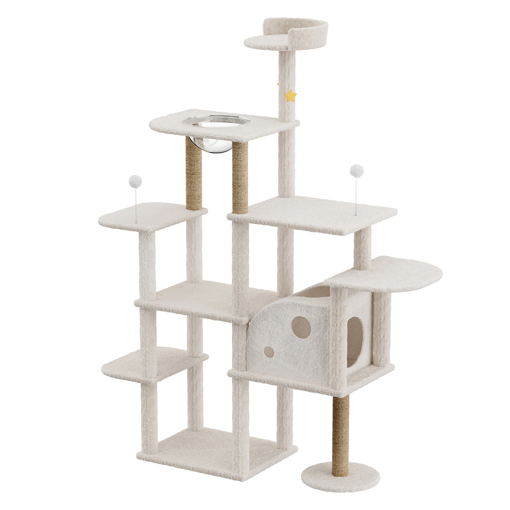 Pawz Cat Tree Tower Large Scratcher Condo House 172cm-1910149783339798528
