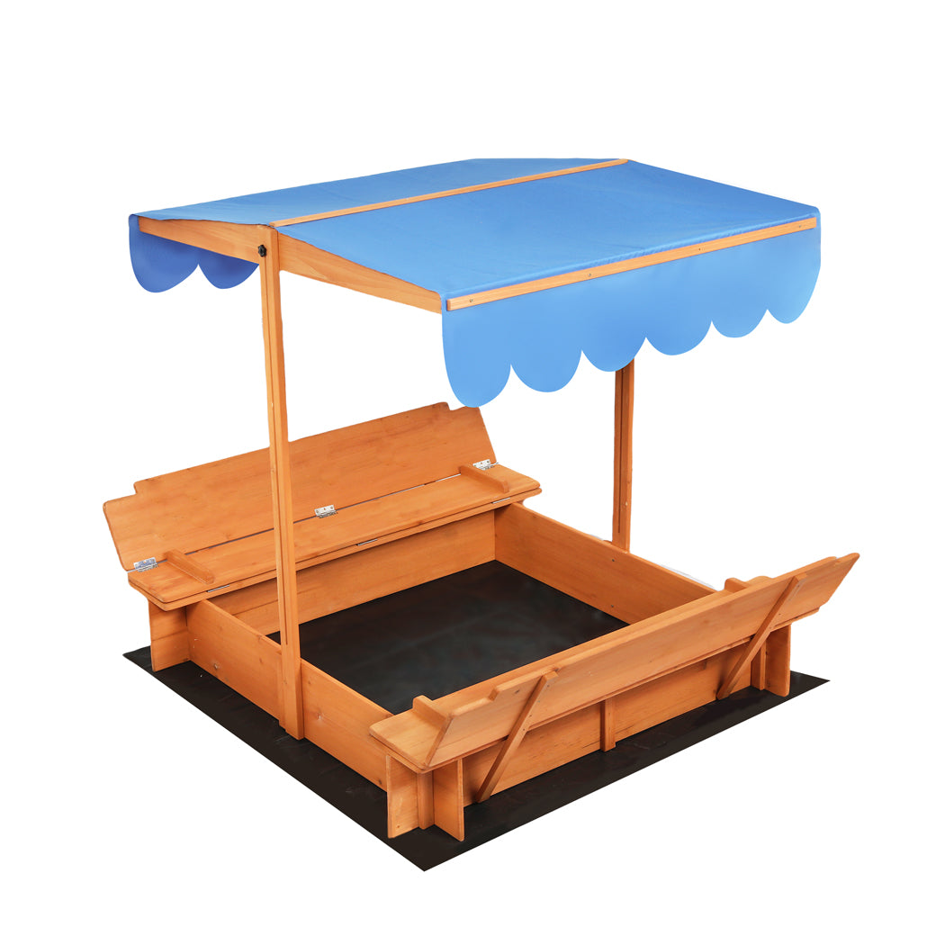 Bopeep Kids Wooden Sandbox-1973193574354915328