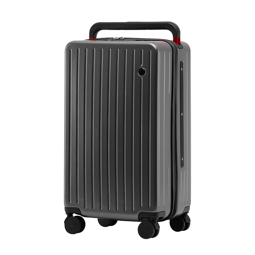 Slimbridge 20" Luggage Wide Handle TSA Lock Grey-1954802420173377536