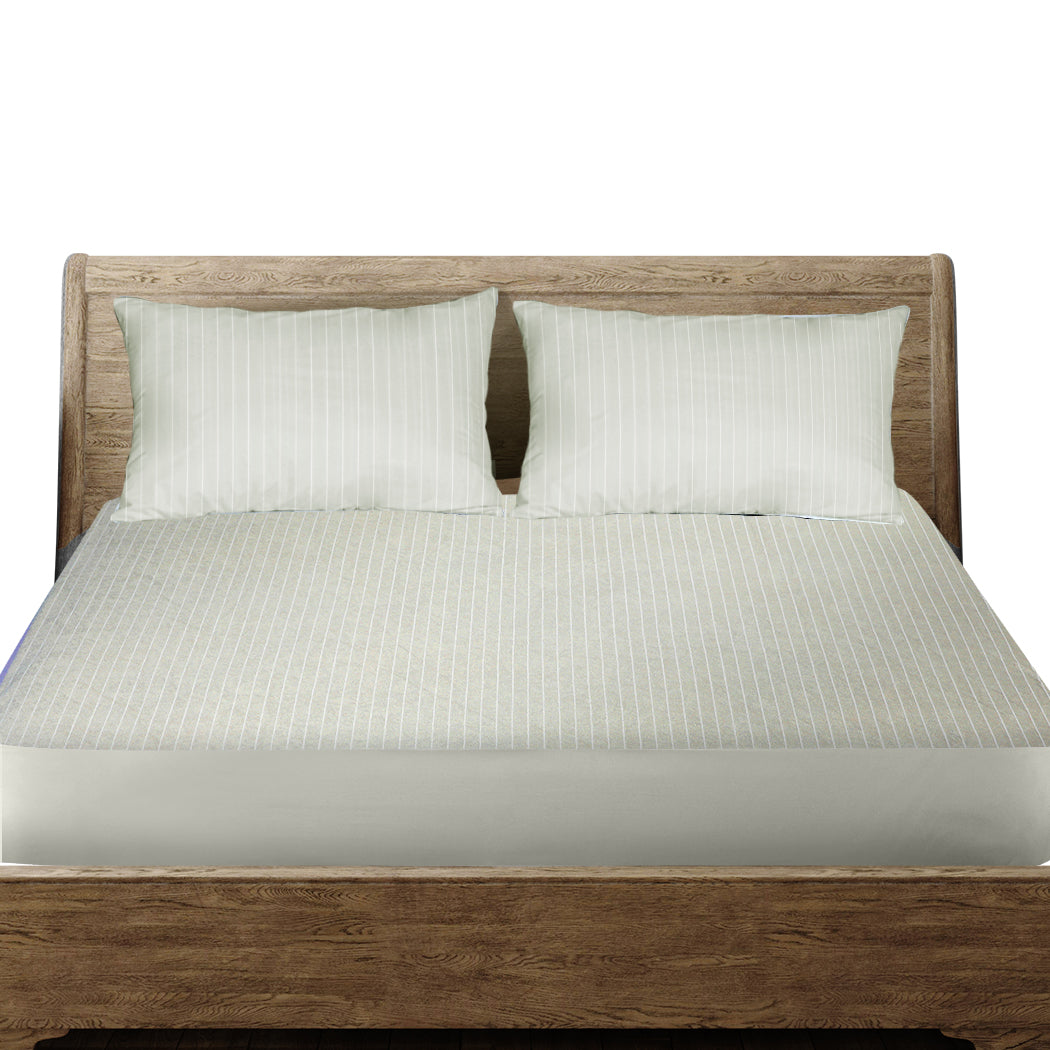 Dreamz Double Mattress Protector Pillowcases Double Grey-1954802846285303808