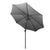 Centra 3M Outdoor Patio Umbrella Solar LED Light Grey-1973193576057802752