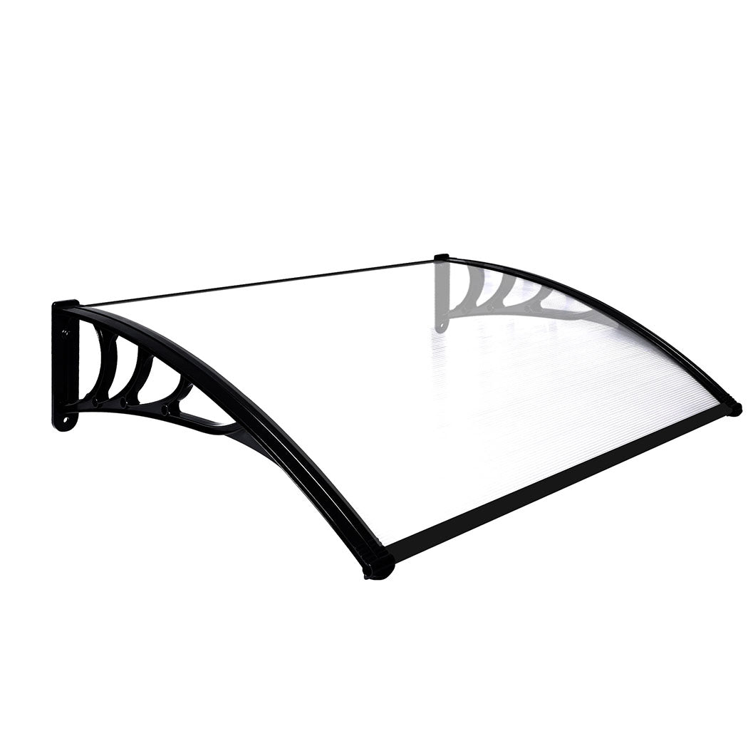 Mountview Window Door Awning Outdoor 1M X 1.2M Transparent 1x1.2M-1954802871467905024