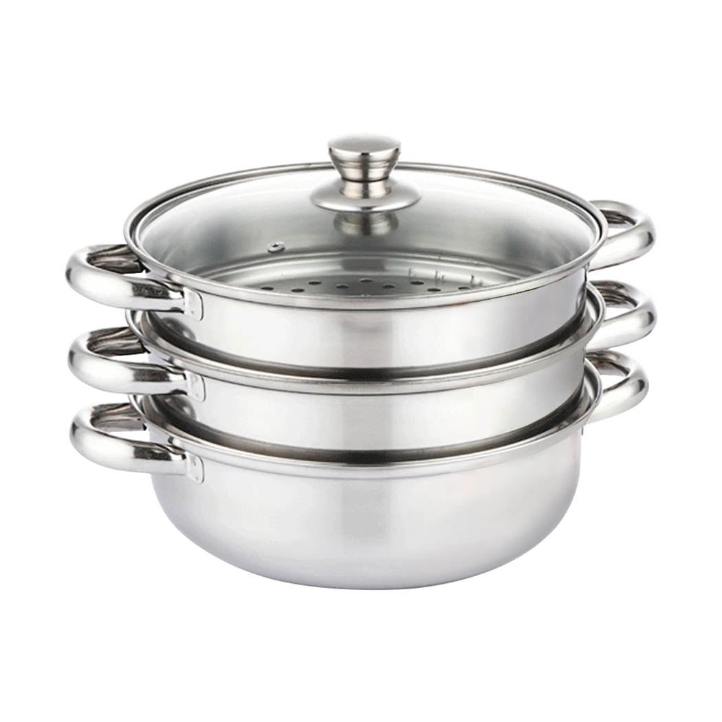 TOQUE Stainless Steel Steamer Meat Vegetable-1954802797035786240